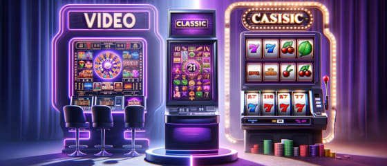 Tragamonedas de video versus tragamonedas de casino en línea clásicas: ¿cuál es mejor?